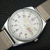 VINTAGE SEIKO 5 AUTOMATIC 6309A REFURBISHED JAPAN MENS WHITE WATCH a441714-1 Sk-a441714