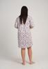 Women's Nightgown 4XL Vienetta Cotton Short Sleeve For Summer Nice