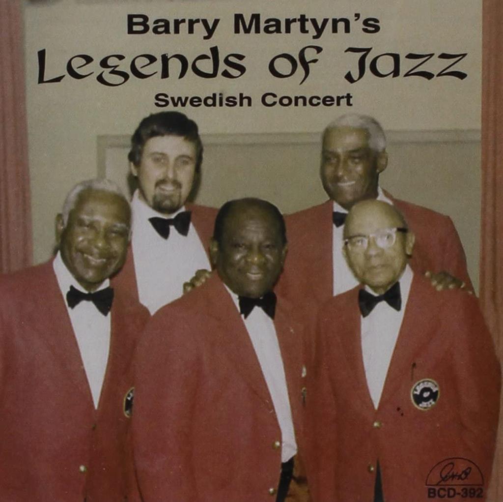 CD BARRY MARTYN - Swedish Concert BCD392 G.H.B. 2002 US Jazz Used