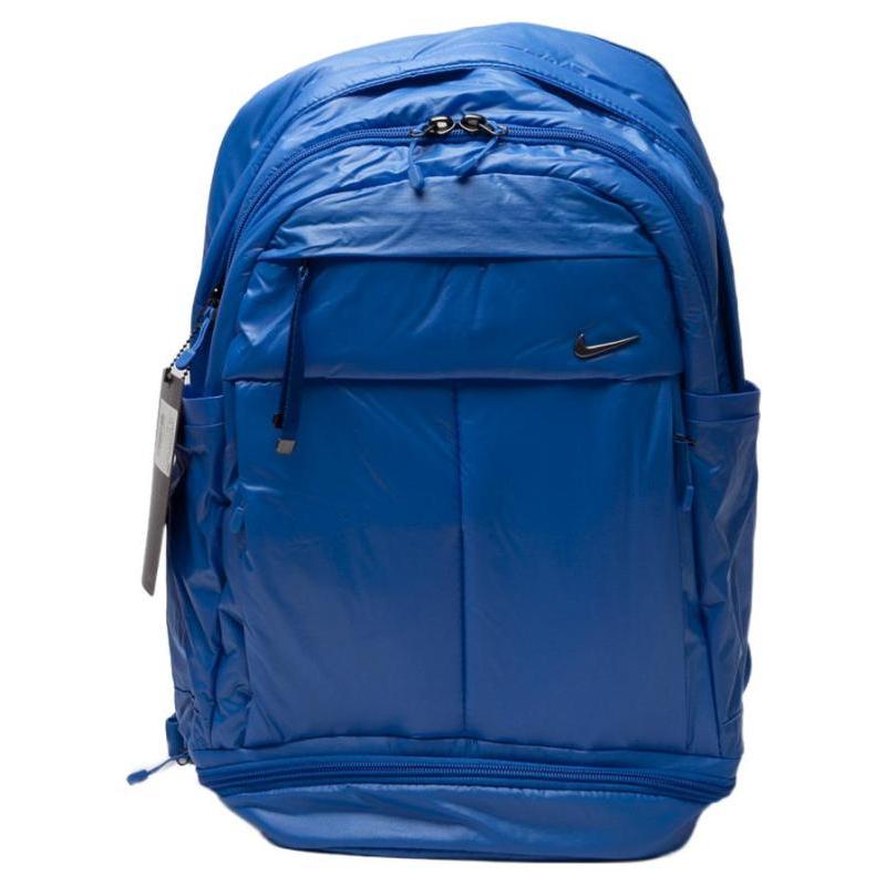 Nike Polyamide With Polyester Backpack Regular Unisex Blue Casual BA4903-442