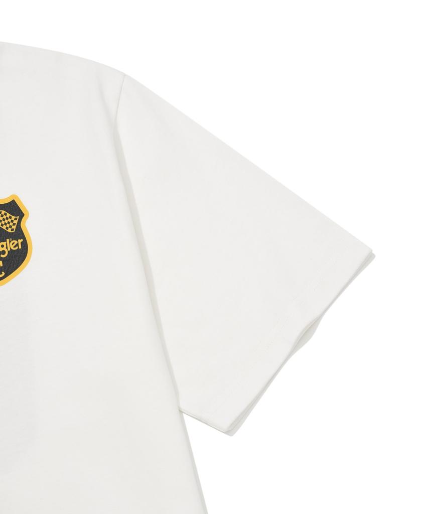 COVERNAT [Covernat X Wrangler] 08 Vintage T-Shirt White