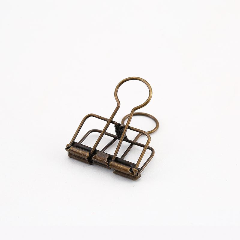 8 Colors 3 Sizes Ins Colors Gold Sliver Rose Green Purple Binder Clips Large Medium Small Office Study Binder Clips
