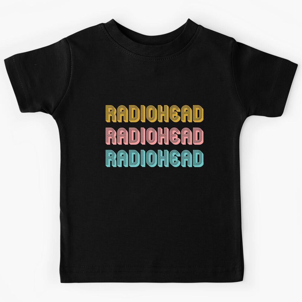 Retro Vintage Classic 80s Typography Style Design Radio Kids T-Shirt 130