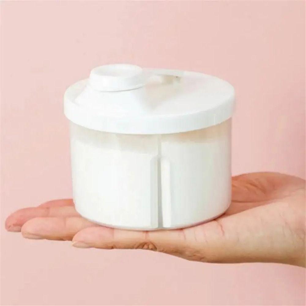 Portable Infant Milk Powder Box 4 Grids Newborn Milk Powder Container  Outdoor