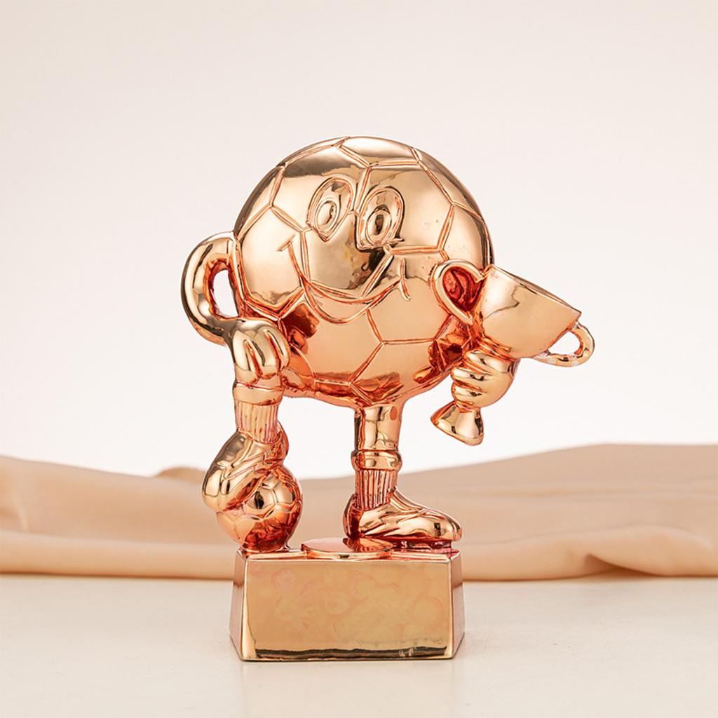 Soccer Trophy Golden Ball Ball Best Player Award Commerical Gift Football Mascot