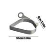 Heart Shaped Pancake Ring Foldable Handle Poached Griddle Pan Stainless Steel Waffle Maker Non-Stick Fried Egg Ring for Kitchen