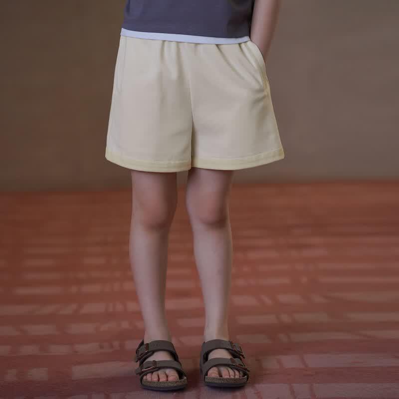 Hacikis Kids Summer Athletic Knit Shorts