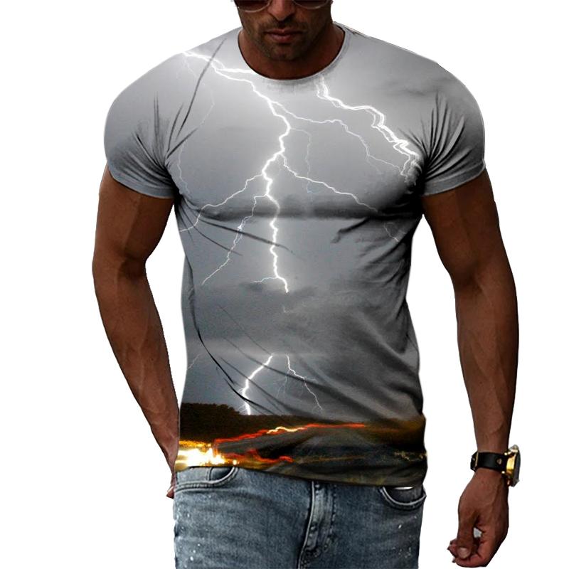 

Новая 3D модная крутая мужская футболка с молнией, летняя повседневная футболка с интересным рисунком и принтом, индивидуальная трендовая футболка в стиле Харадзюку 6XL