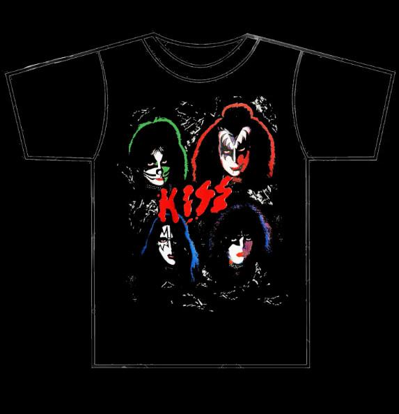 Kiss Band Shirt Tee Gift Tour Concert 2 Sides S To 5XL