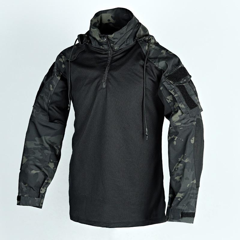 New Strike II Camouflage Frog Suit: Breathable, Long Sleeve, Multi-Pocket Outdoor Military Clothing, Plus Size