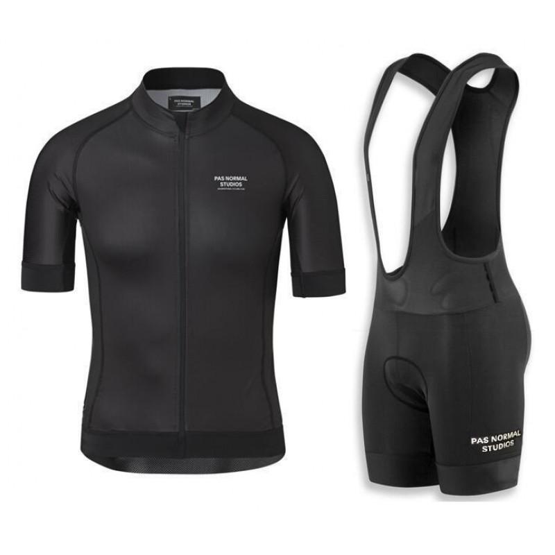Men Women Cycling Jersey Bib Shorts Set Milk Silk Breathable Quick Dry Bike Apparel