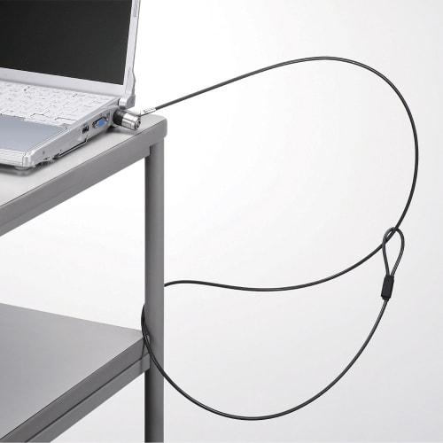 BUFFALO Stiftzylinder-Drahtschloss (kompatibel mit einheitlichem Schlüssel) BSL05S01