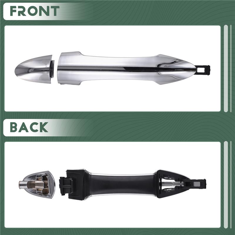 Car Outside Door Handle Rear Exterior Handle For Kia Picanto 2011-2016 Rear Left 83651-1Y020