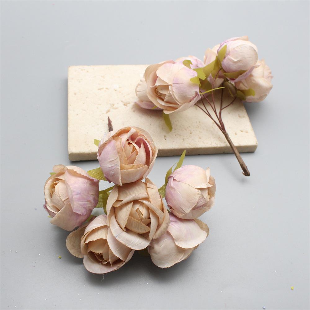Seidenblütenknospen für Bastelarbeiten und Dekoration - Perfekt für Kränze, Kopfschmuck, Hochzeitsdekoration, Geschenke und mehr.