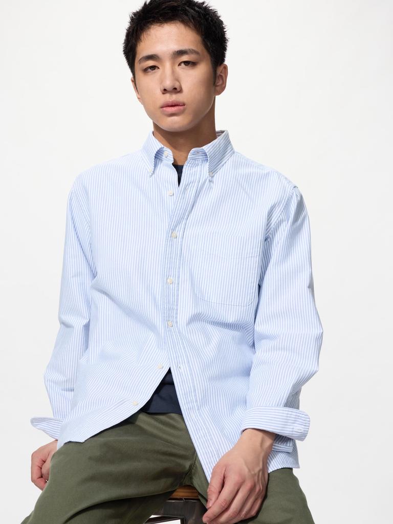 Uniqlo Japan Oxford Shirt Stripe
