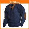 Mens Casual Corduroy Stand Collar Sweatshirt For Winter Outdoor Activities