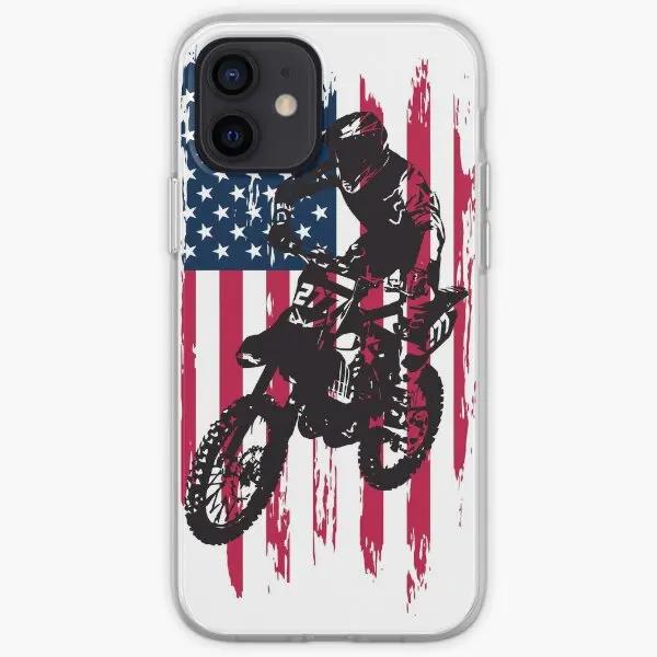 

Винтажный Патриотичный Мотокросс Us Чехол для Телефона Настраиваемый для iPhone 11 12 13 14 Pro Max Mini 6 6S 7 8 Plus X XS XR Max iPhone 17 Air