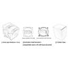 QiuzAim 6 Heat Pipe CPU Cooler Argb 90mm Fan White/Black Themed Radiator Twin Towers install LGA2011 x99 1200 115x 1700 AM4 AM5