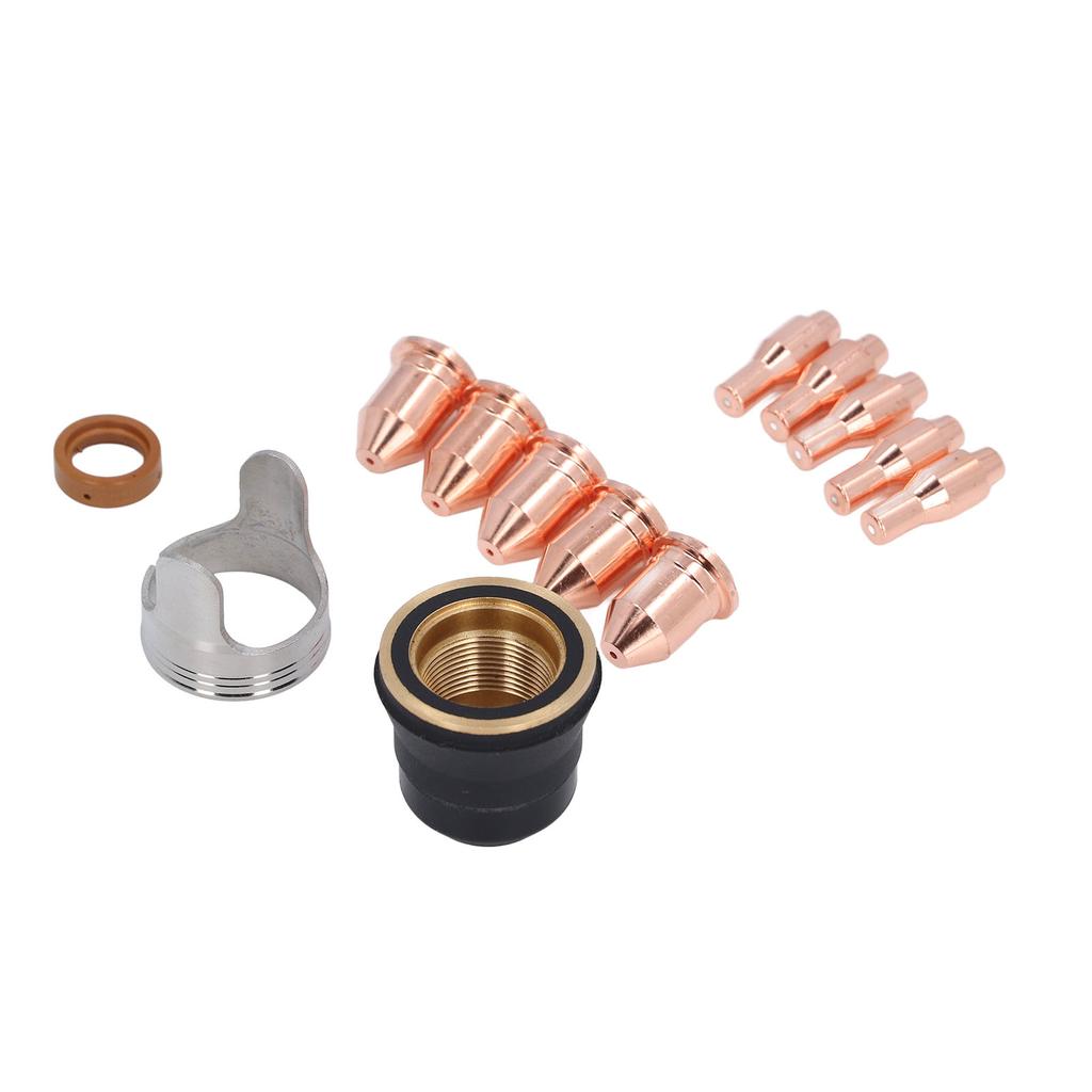 13Pcs Plasma Cutting Torch Consumables Set Accurate Tip Electrode for IPT45 Cutter Equipment