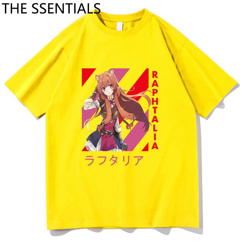 

Футболка «Восхождение героя щита» унисекс/женская футболка с изображением аниме Наофуми Рафталия унисексга Tate No Yuusha No Nariagari футболки хлопковый топ M