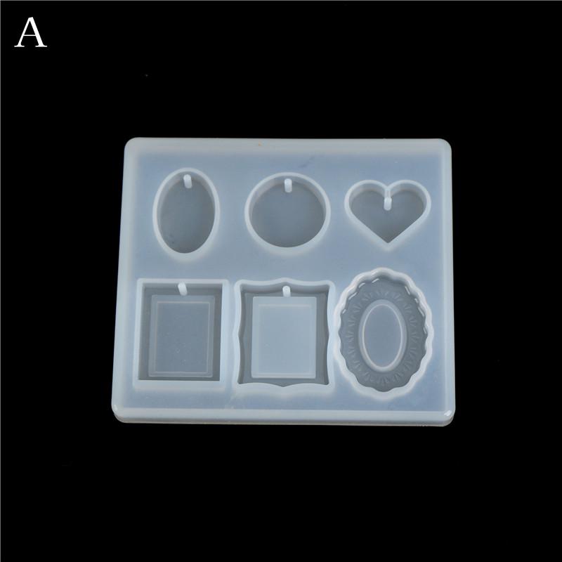 Necklace Pendent Silicone Mould Diy Resin Decorative Craft Jewelry Making Mold