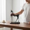 Abstract Horse Sculpture Modern Figurine Minimalist Design Table