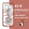 Shockproof Cartoon Astronaut Crystal Case Full Cover Camera Protection Transparent Soft Phone Casing for Vivo Motorola