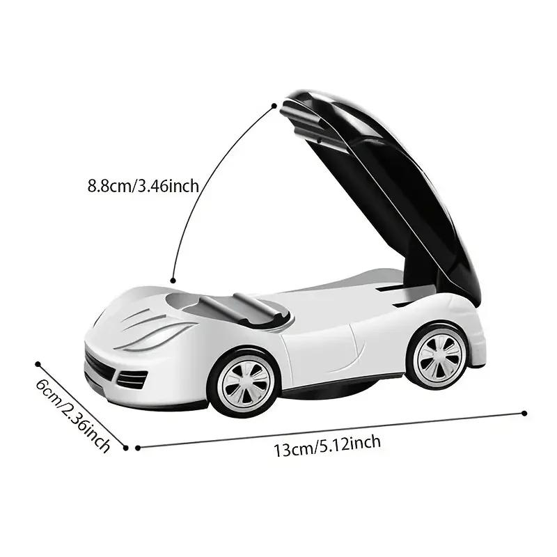 360° Rotatable Car Model Phone Stand - Foldable Dashboard Mount for Cars & Phones