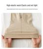 Kids' Winter Plus Velvet Thickened Knit Tights with Bow - Combed Cotton Cable Knit