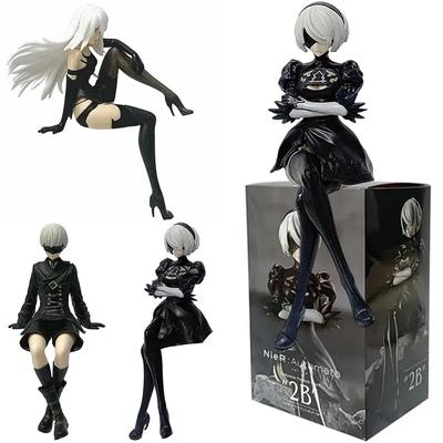 15εκ. Άνιμε Πρωτότυπο SEGA Nier:αυτόματο Ver1.1A 2B Yorha No. 2 Φιγούρες Premium Chokonose Τύπου B Μοντέλο PVC Συλλεκτικά Παιχνίδια