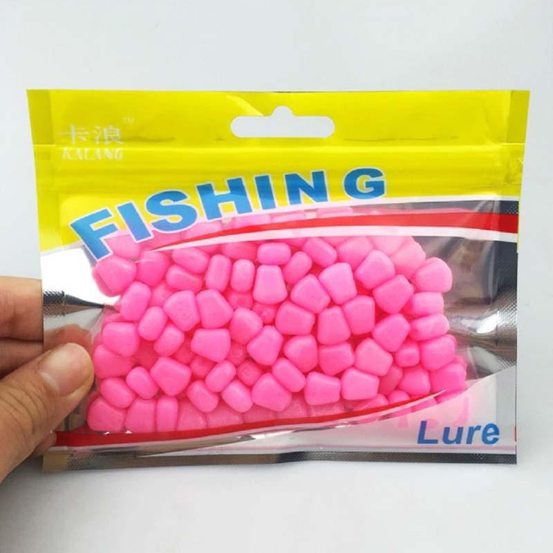 Kernels Fishing Soft 100 Pcs/bag Bionic Corn Bait Lures Floating Baits