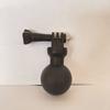 1.5 Inch Black Ballhead Combo Mounting Holder Double Socket Arm Round Base Kayak Accessories for GPS Photo Equipment