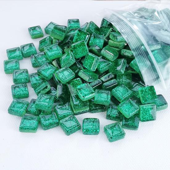 225 st mosaikplattor Handgjorda korrosionsbeständiga falska kristaller Färgglada färgade dekorativa plattor Heminredning