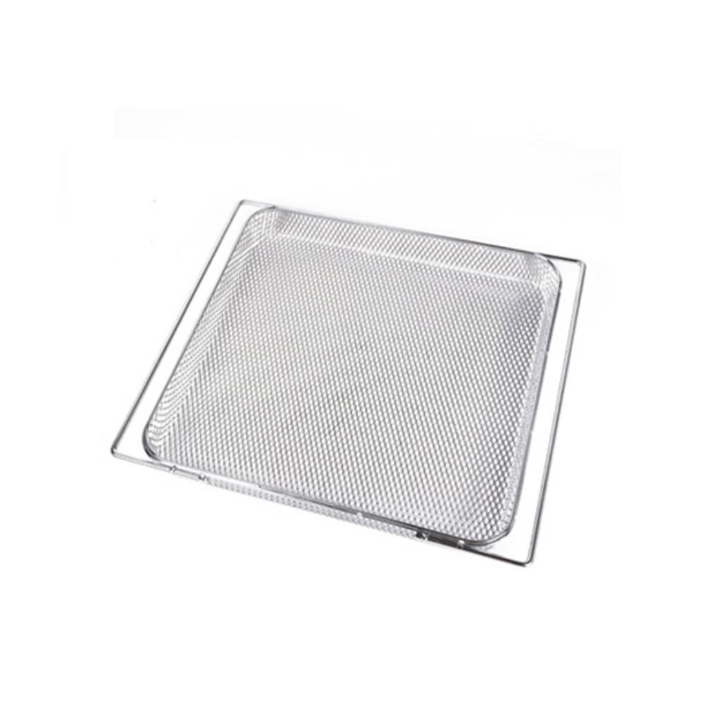 304 Stainless Steel Air Fryer Baking Net Dishwasher Safe Oven Crisper Tray Kitchen
