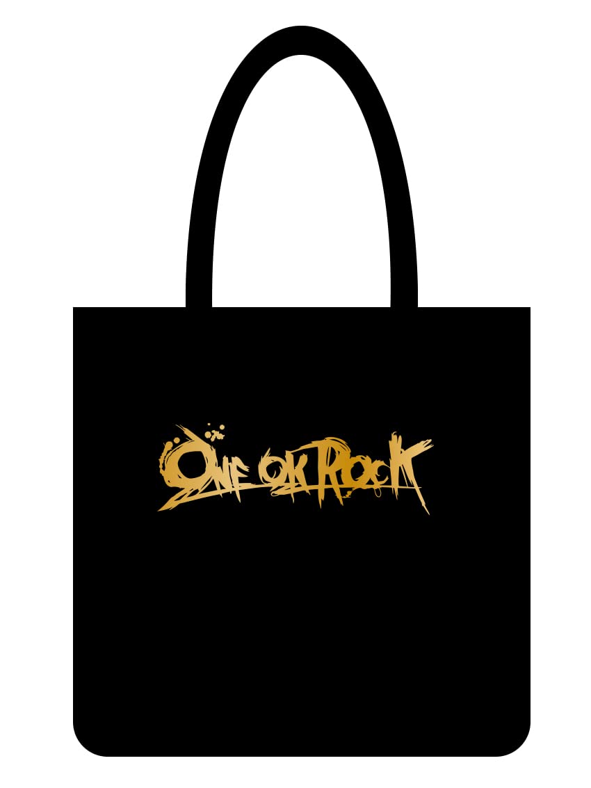 

ONE OK ROCK tote bag, gold