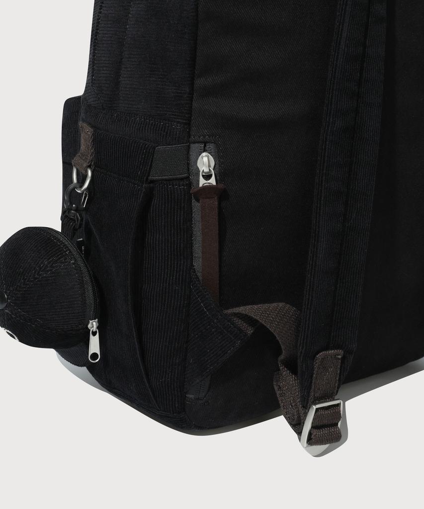 COVERNAT C-Logo Corduroy Backpack Black