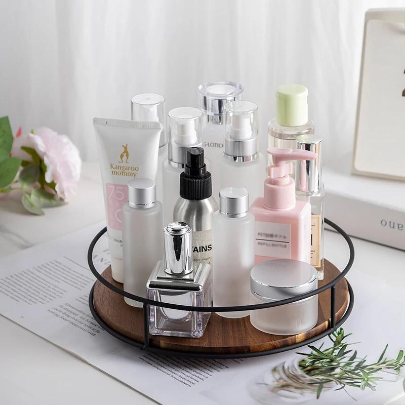 1Pc Kitchen Rotating Spice Rack under Cabinet Seasoning Organizer Countertop Spice Box Oil Salt Sauce Vinegar Storage Rack