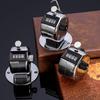 NEUER digitaler Handzähler Manuelles Zählen Golf Clicker Trainingszähler 4-stellige Zahl Handzähler Mini Mechani