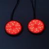 1 Pair Of Led Brake Stop Warning Reflector  Light Round Rear Tail Lamp Turn Signal Light For Car
