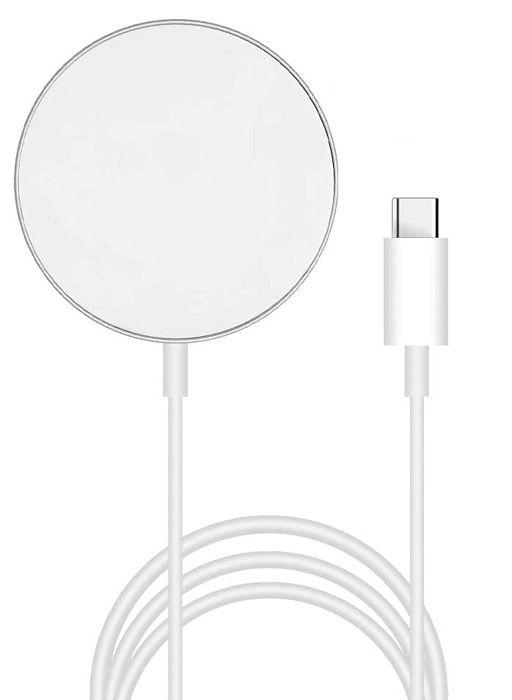 Indukční nabíječka - Phonillico® - iPhone 16 - 16W - USB-C - Kompatibilní s MagSafe