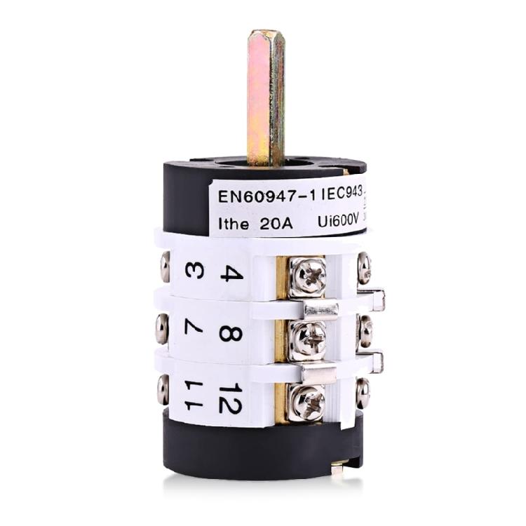 

20A Forward Reverse Switches For Tire Changer Turn Table Pedal Tool 220V 380V Tire Changer Switches Replacement Part білий