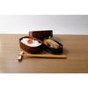 Osaka Choseido Magewappa Bento Box, 2 Tiers, 540cc, with Lid, Lunch Band, and Bonus Brown Band