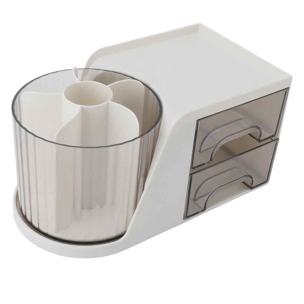 Desktop   Drawer Type Rotatable Multifunctional Stationery Holder Cosmetics Storage Box