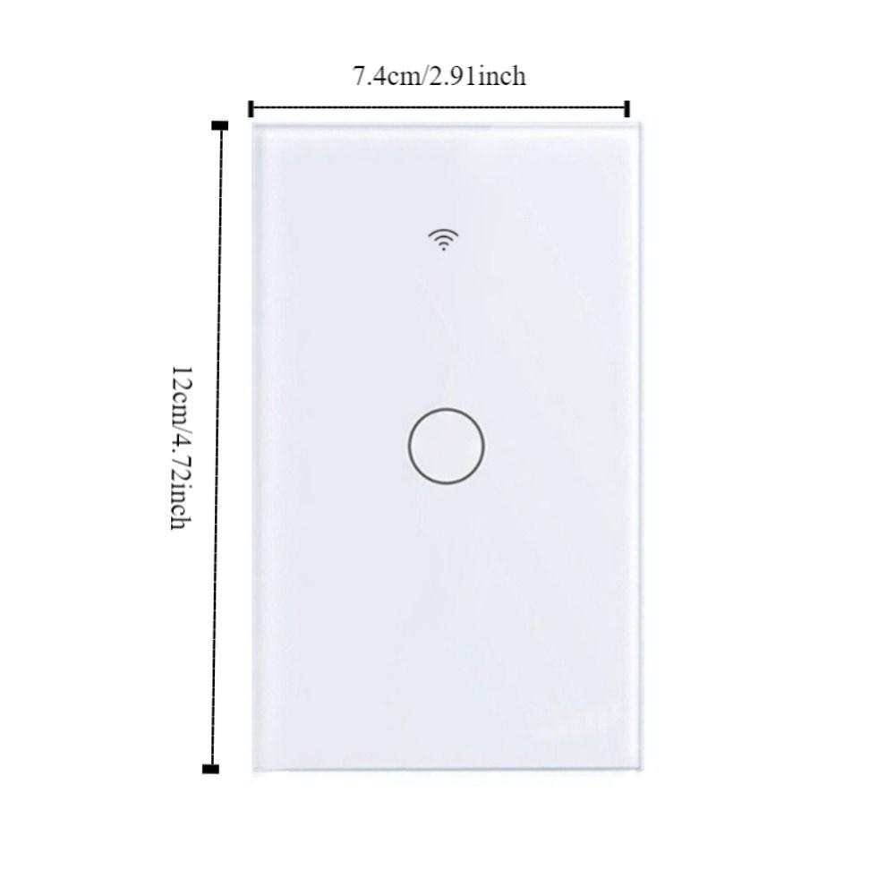 Touch Control Touch Sensor Switch US Plug LED Light Switches WiFi Smart Light Switch  Smart Home