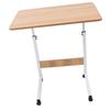 Sofa Bed Side Table Mobile Laptop Computer Desk Cart Over Bed Table with Wheels for Sofa Laptop