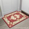 European Style Modern Non-Slip Water-Absorbing Door Mat, Machine Washable Entrance Carpet