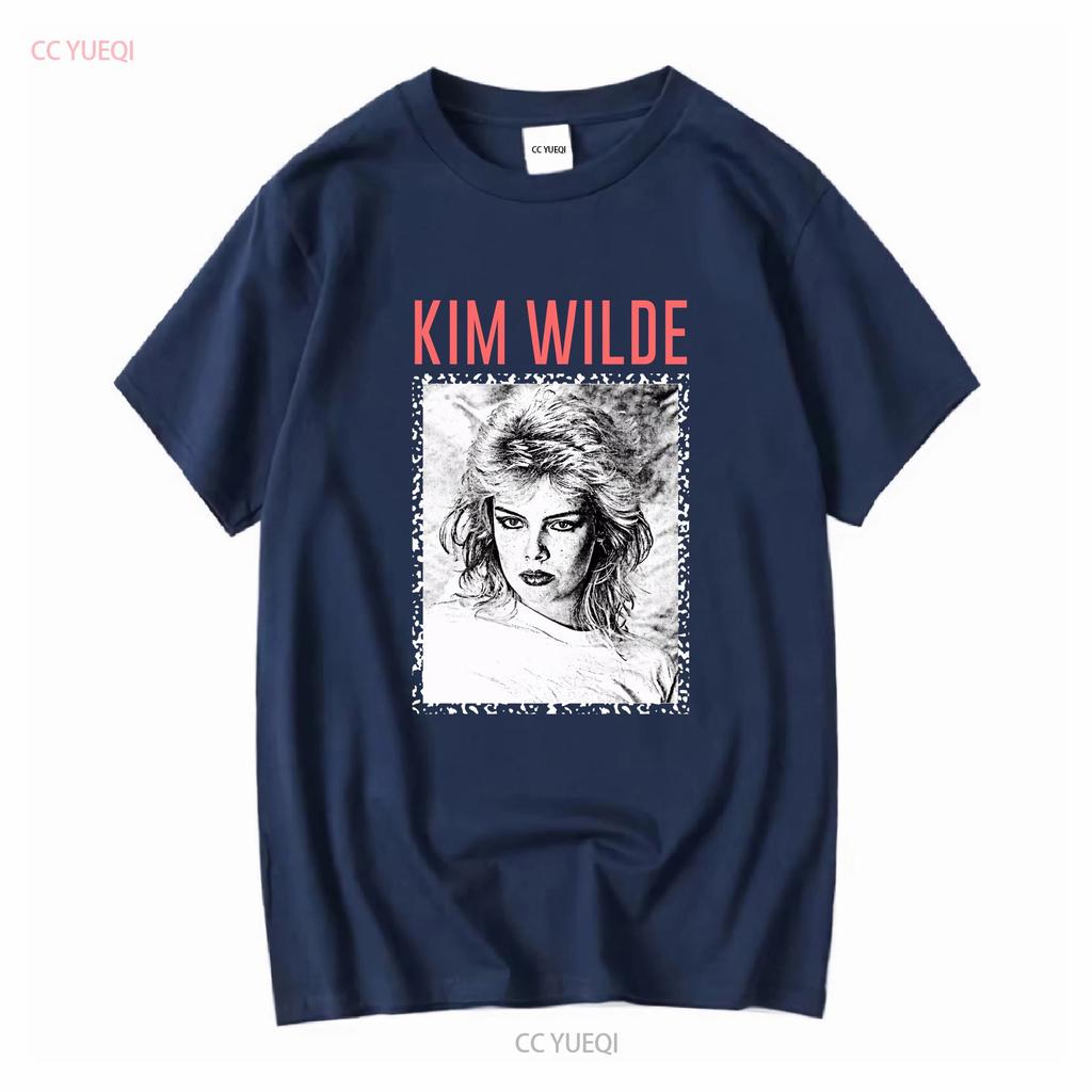 Heißes 80er Jahre Kim Wilde Für Fans S 234xl T-Shirt An1060 Vintage Gewaschen Vielseitig Bequem Leicht Designer Kleidung Atmungsaktiv