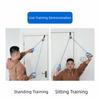 No Noise Design Pulley Ring Frozen Rotator Cuff Train Rope Over The Door Exerciser  Elderly Stroke
