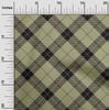 oneOone Cotton Flex Fabric Tartan Check Print Fabric By The Yard 40 Inch