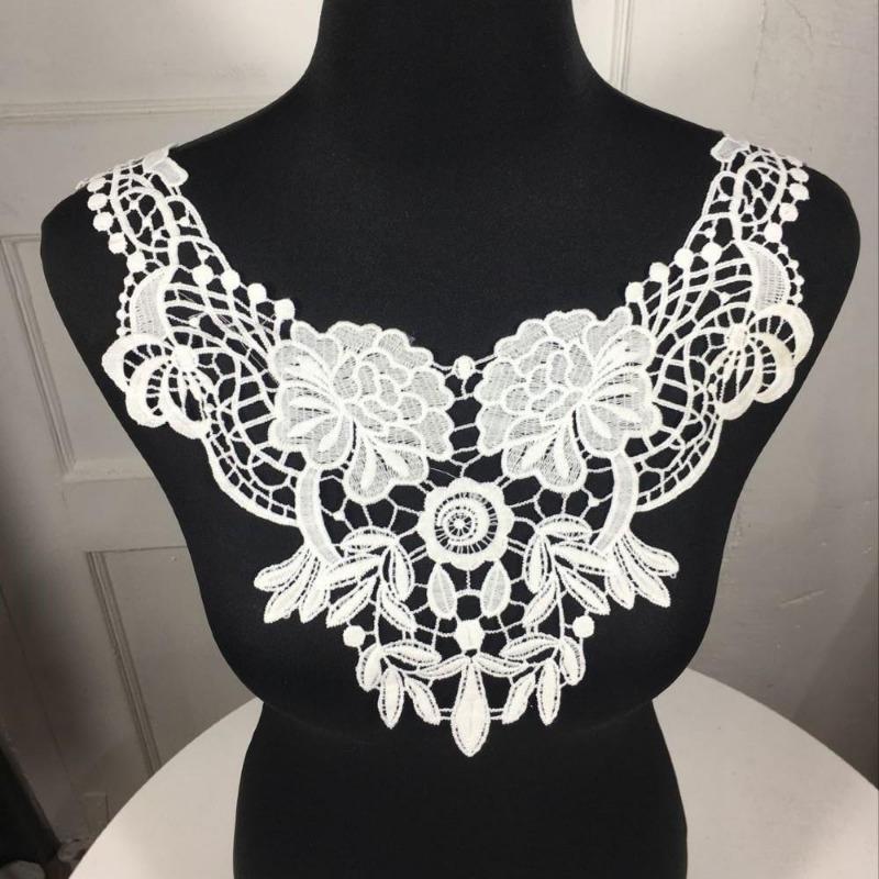 

Поддельный воротник женский вышитый воротник Поддельный воротник шарф, одежда, одежда, аксессуары для груди